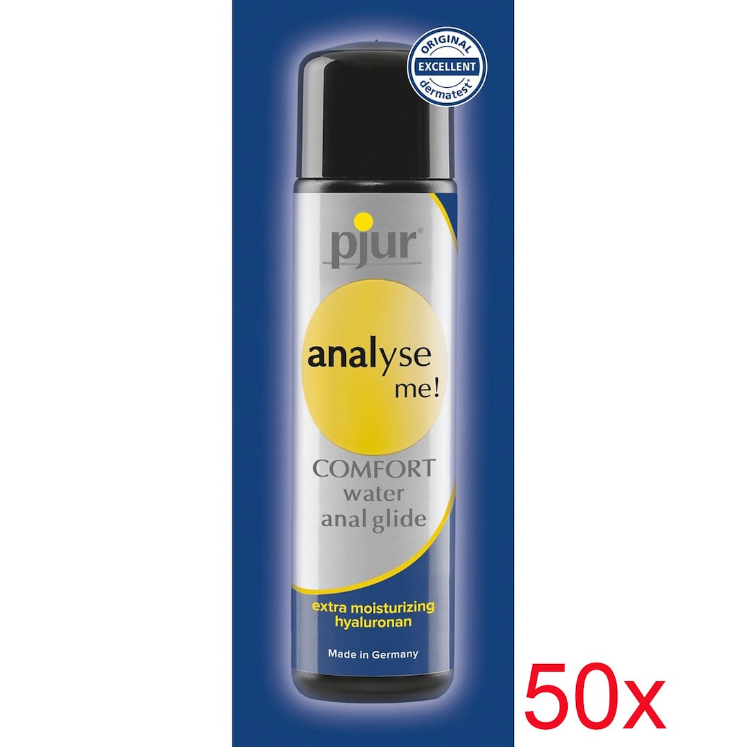 ¯el - pjur analyse me! Comfort glide 2 ml - 50 sztuk