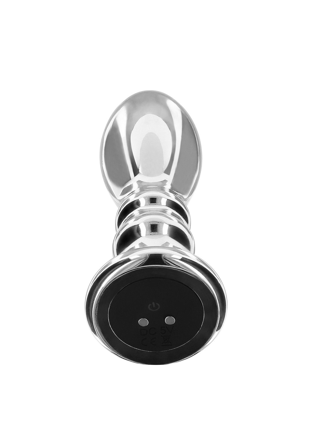 ToyJoy Buttocks Vibrating Metal Buttplug L — zdjęcie 2
