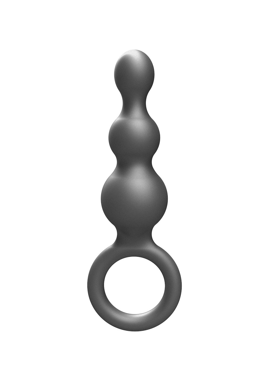 ToyJoy Buttocks The Stuffer 3-Balls Metallic Silicone Plug — zdjęcie 2
