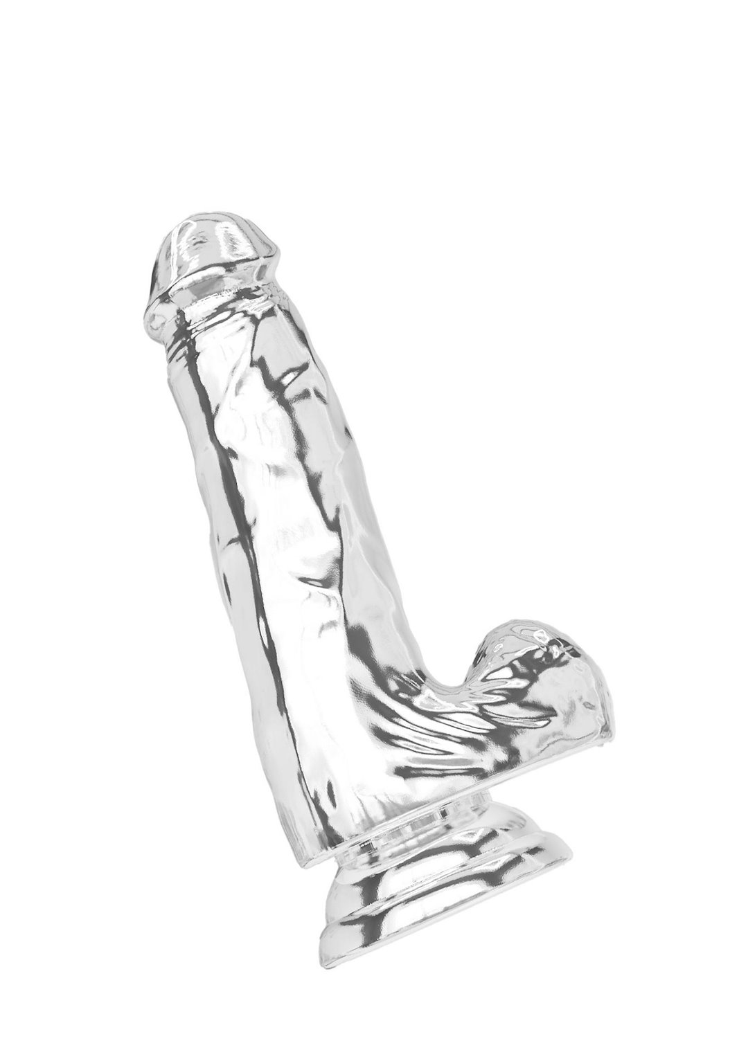 ToyJoy - Clear Dildo TPE 16 cm — zdjęcie 2