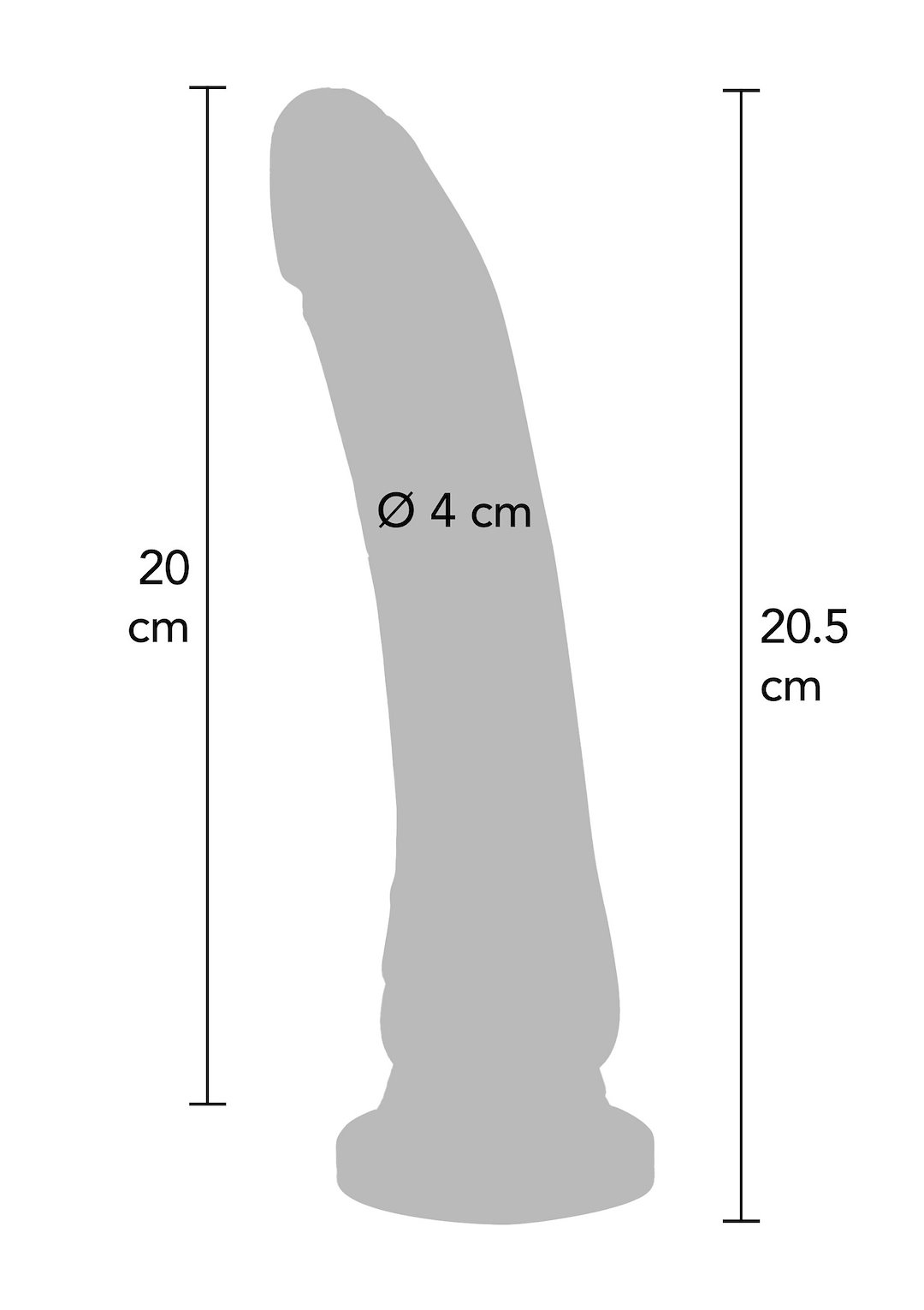 ToyJoy - Dong 8 inch — zdjęcie 2
