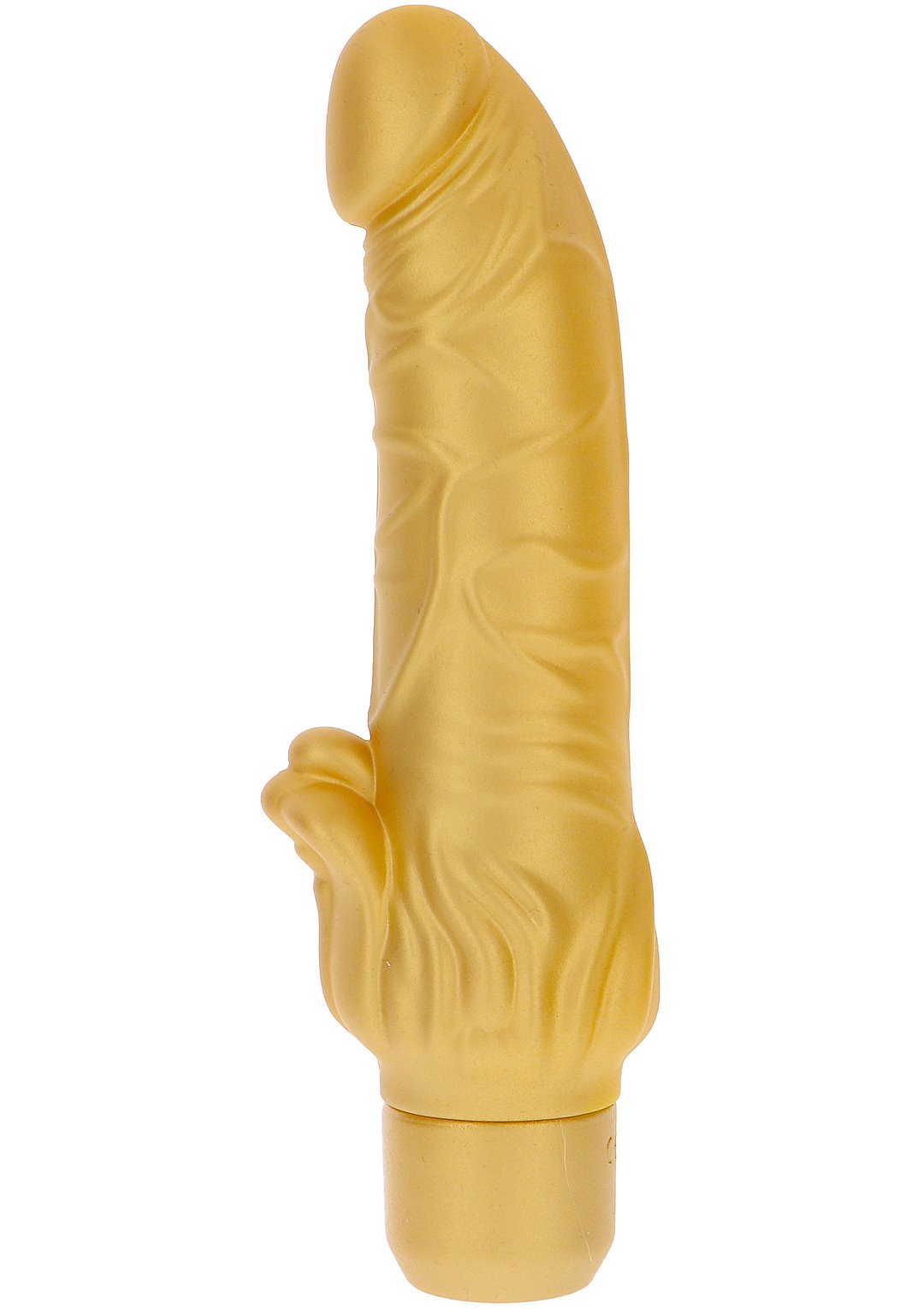 ToyJoy Get Real Gold Dicker Stim Vibrator 22 cm — zdjęcie 2