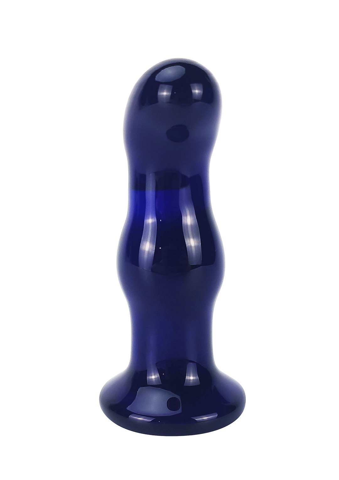 ToyJoy Buttocks Gleaming Vibrating Glass Plug — zdjęcie 2