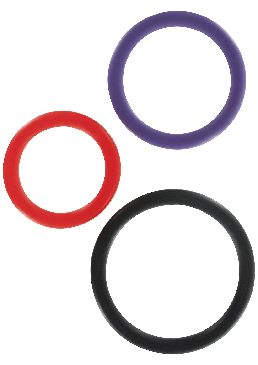 ToyJoy - Triple Rings Multicolor 3pcs — zdjęcie 2