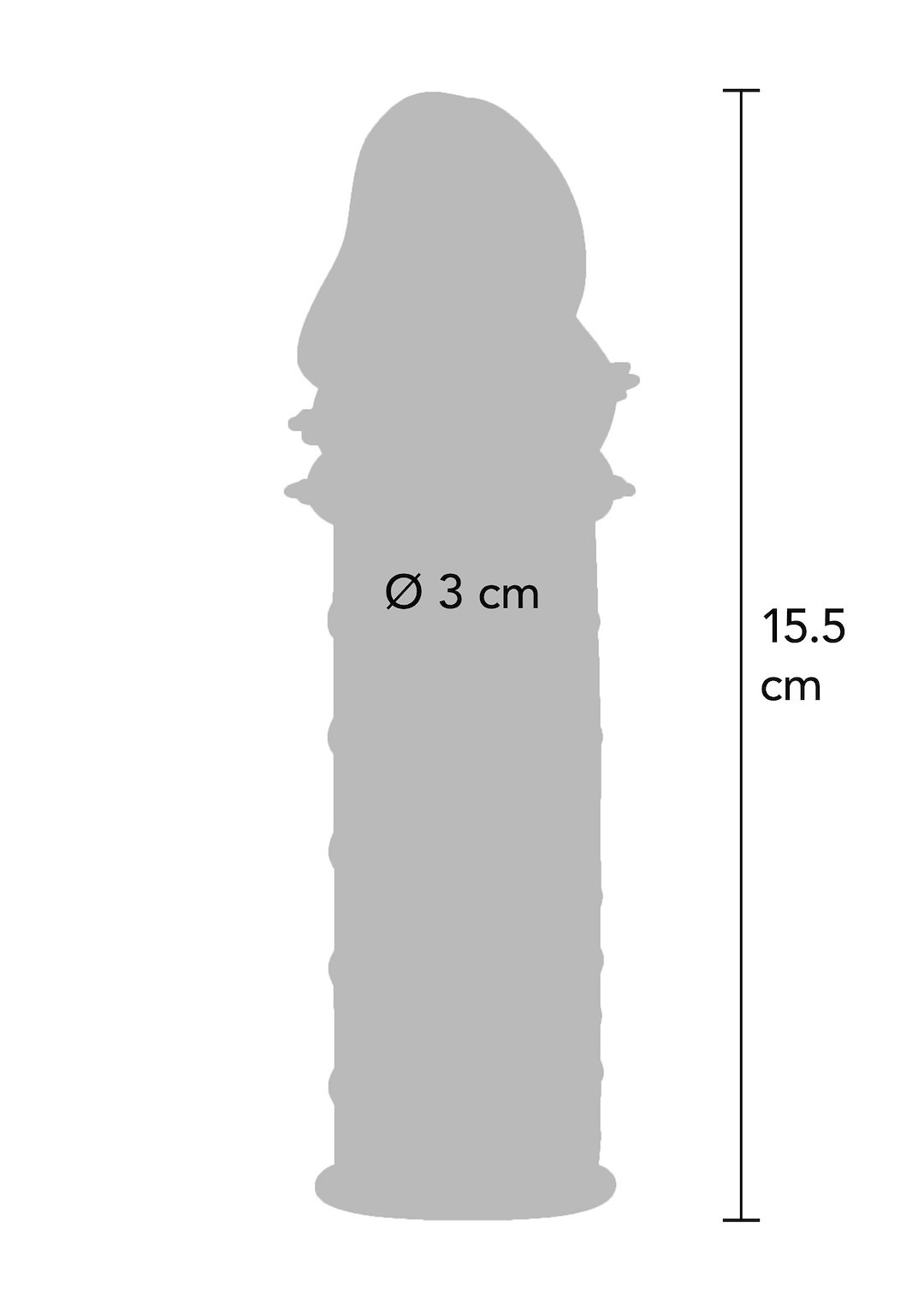 ToyJoy - Power Stud Sleeve — zdjęcie 2