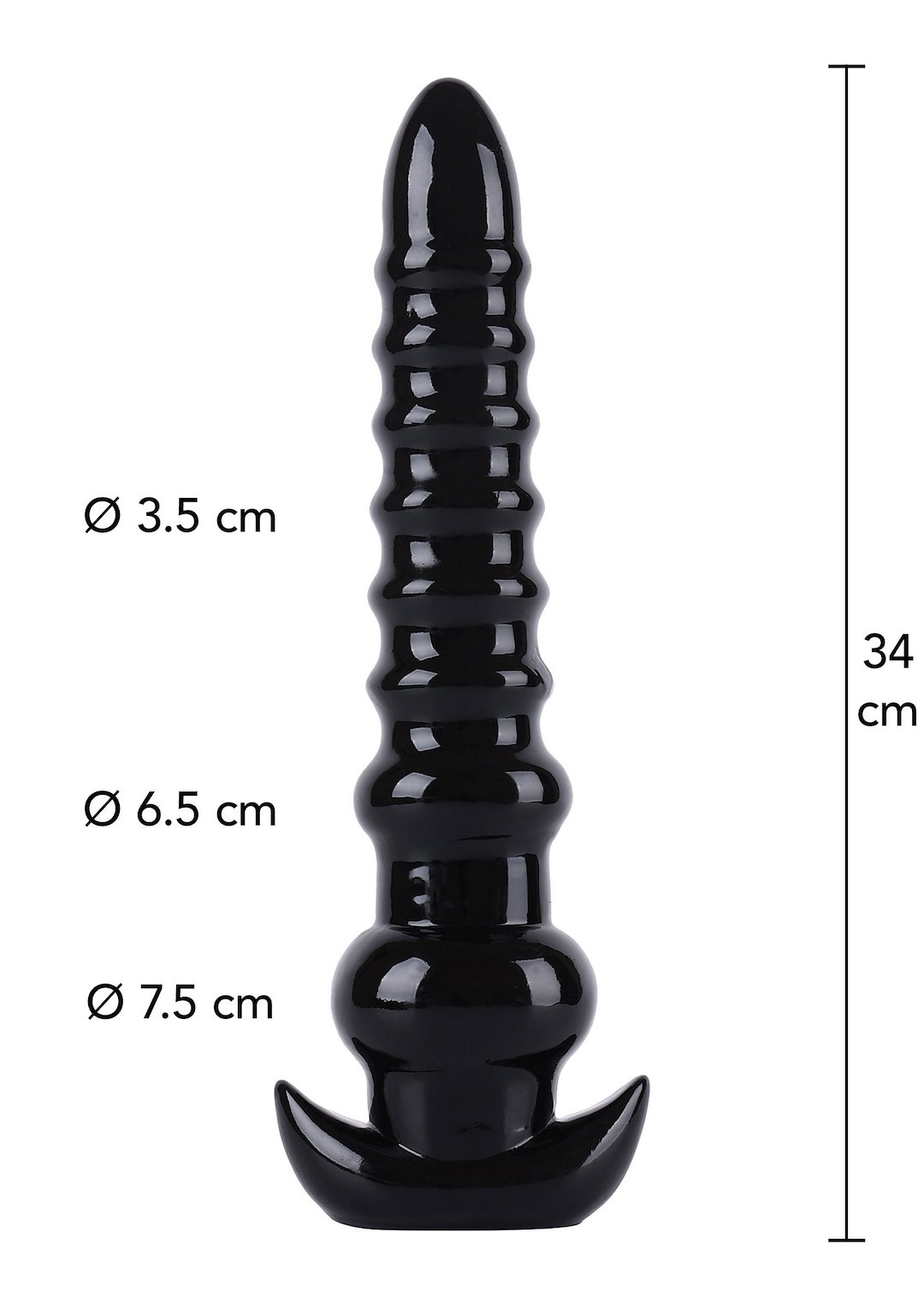 Hidden Desire - Anal Drill 34 cm — zdjęcie 2