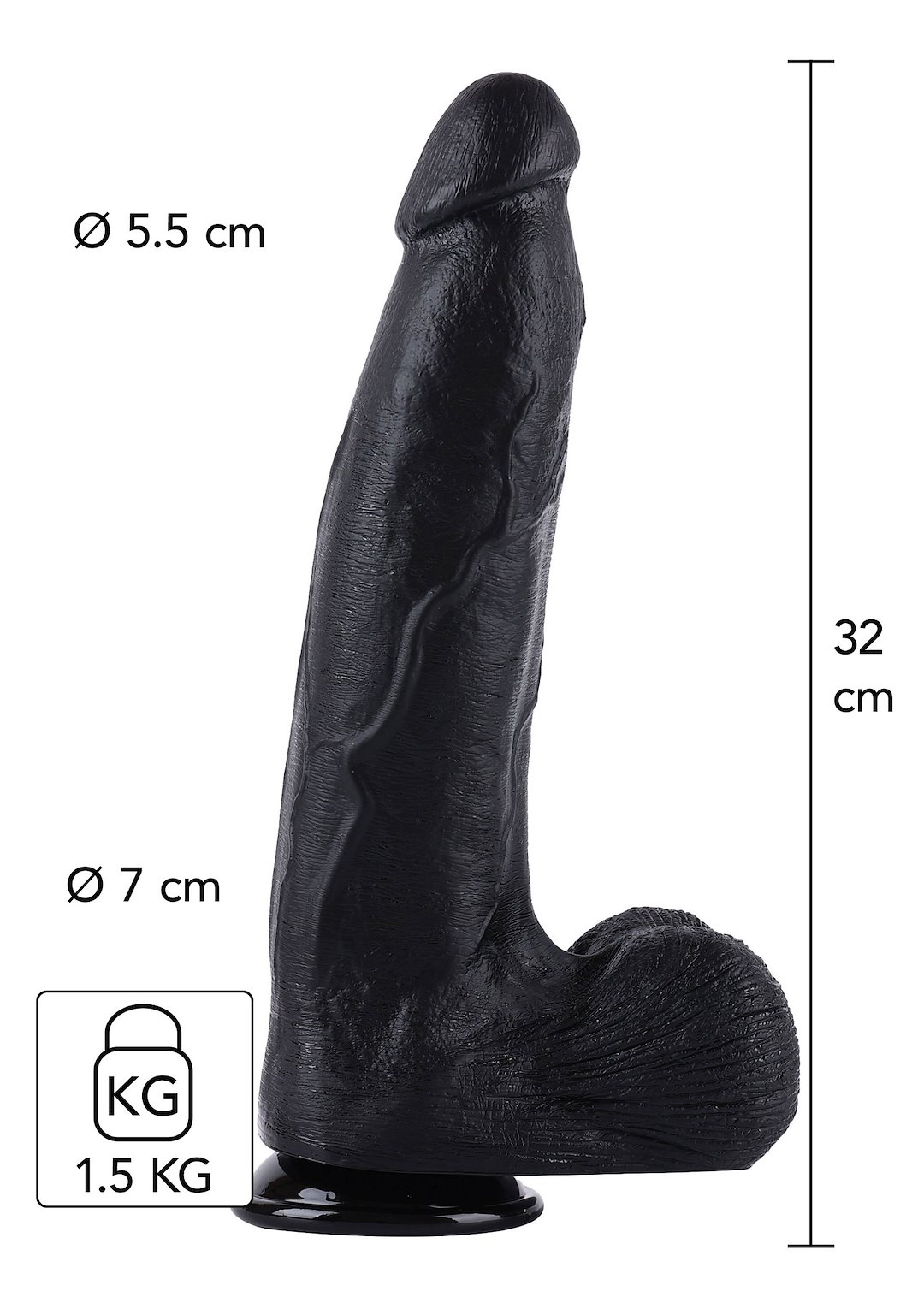 Hidden Desire - Dong 32 cm — zdjęcie 2