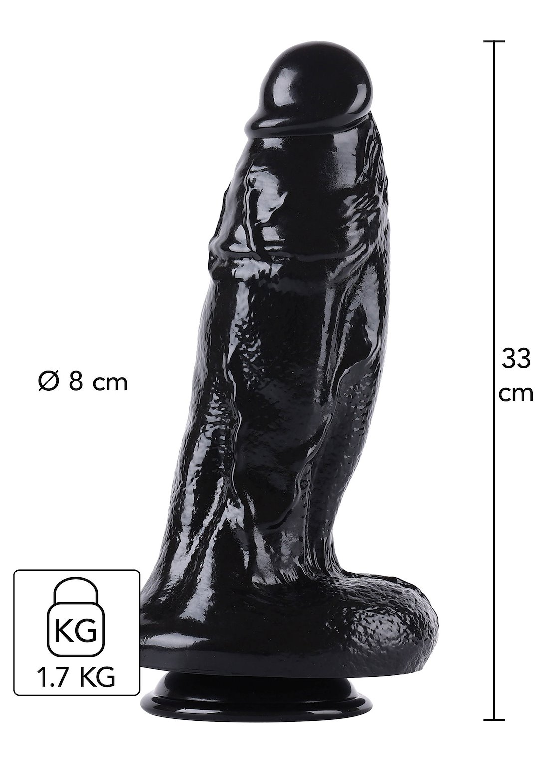 Hidden Desire - Dong Xtra Thick 32.5 cm — zdjęcie 2