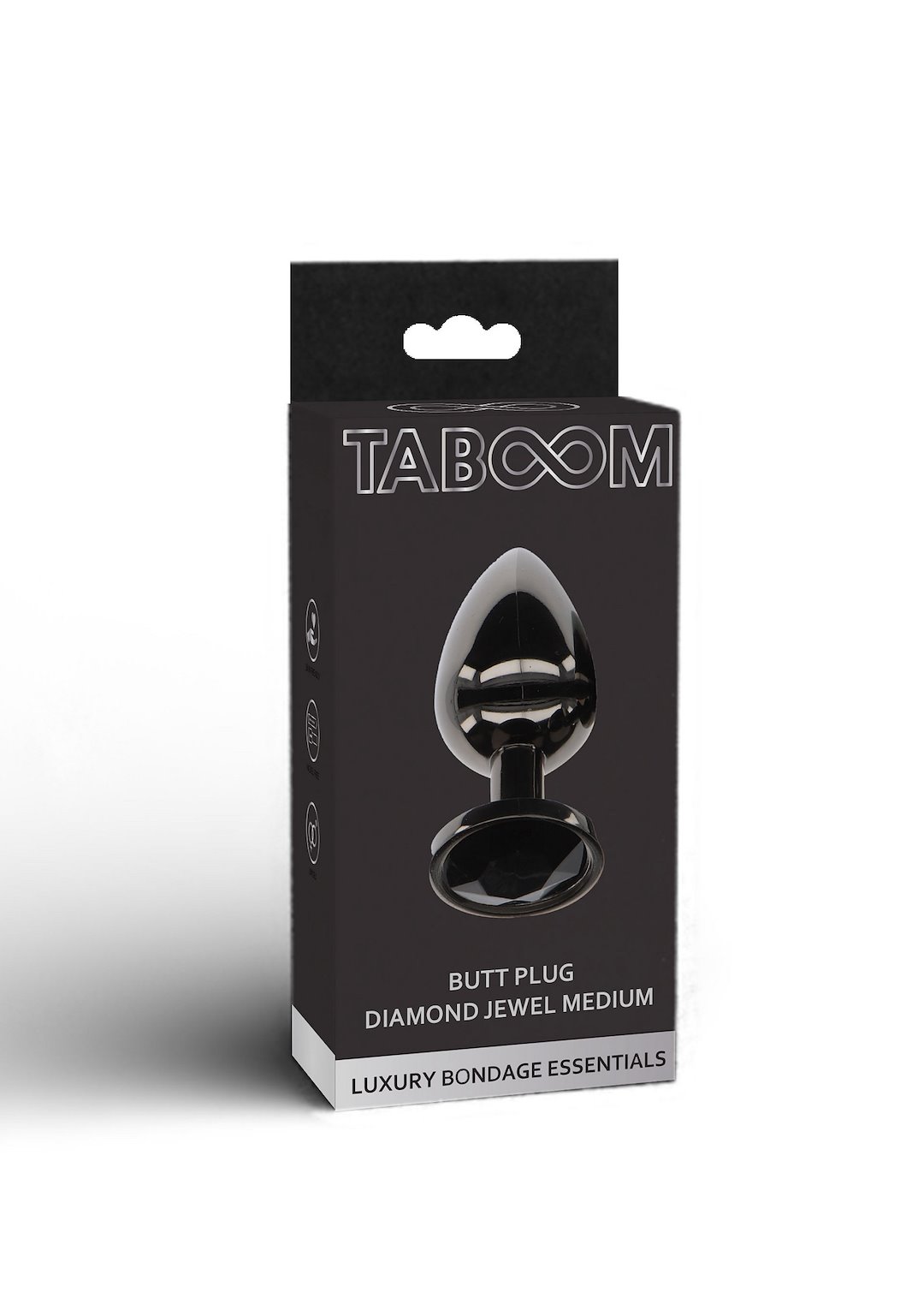 Taboom - Butt Plug With Diamond Jewel M — zdjęcie 2
