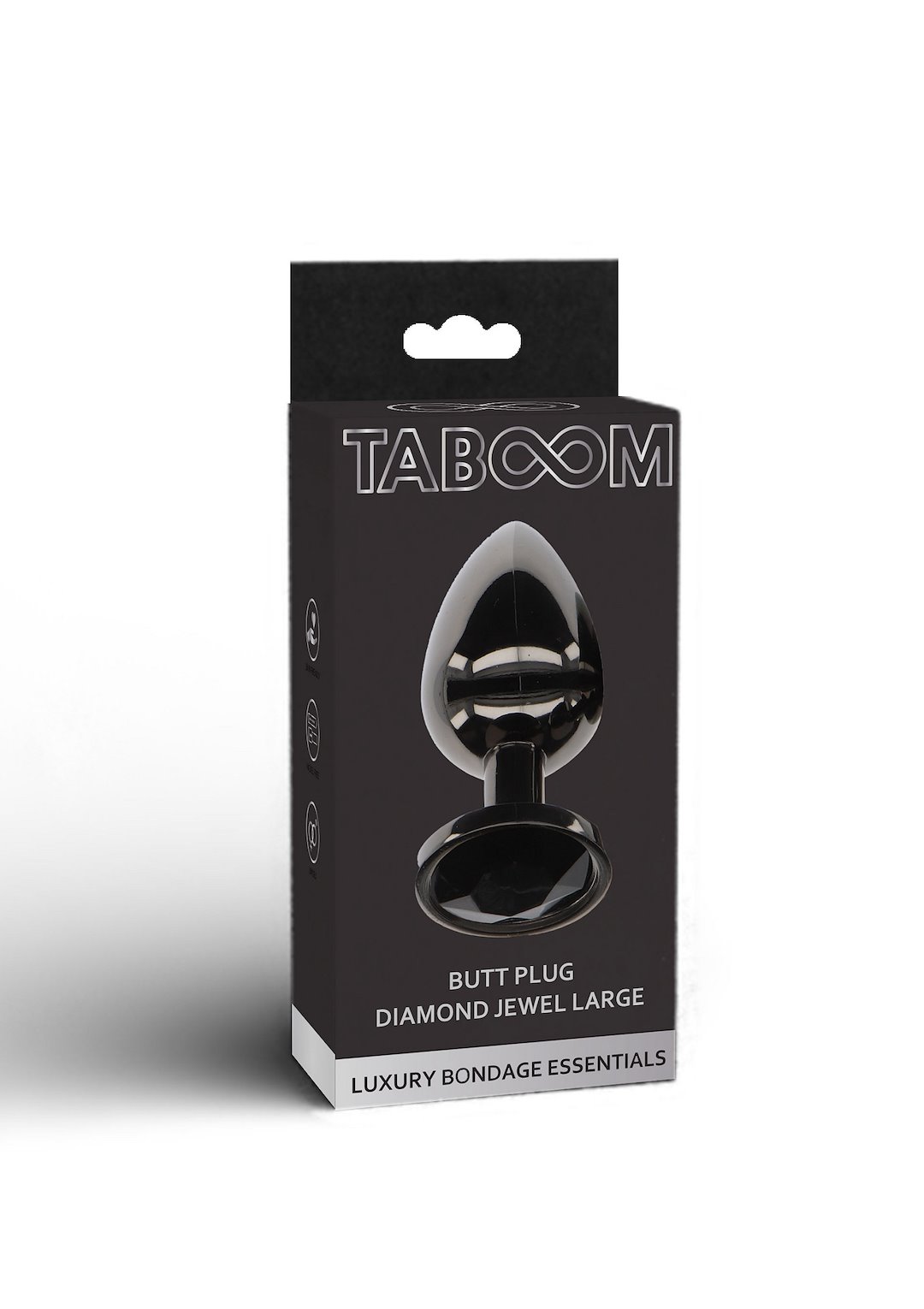 Taboom - Butt Plug With Diamond Jewel L — zdjęcie 2