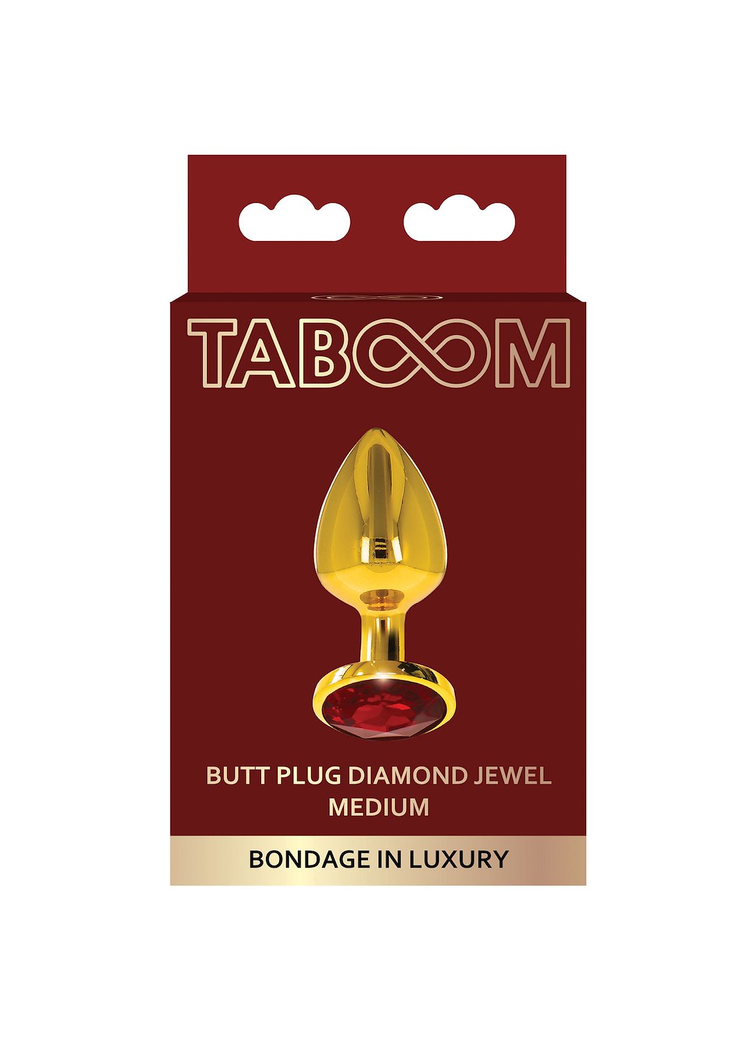 Taboom - Butt Plug With Diamond Jewel M — zdjęcie 2