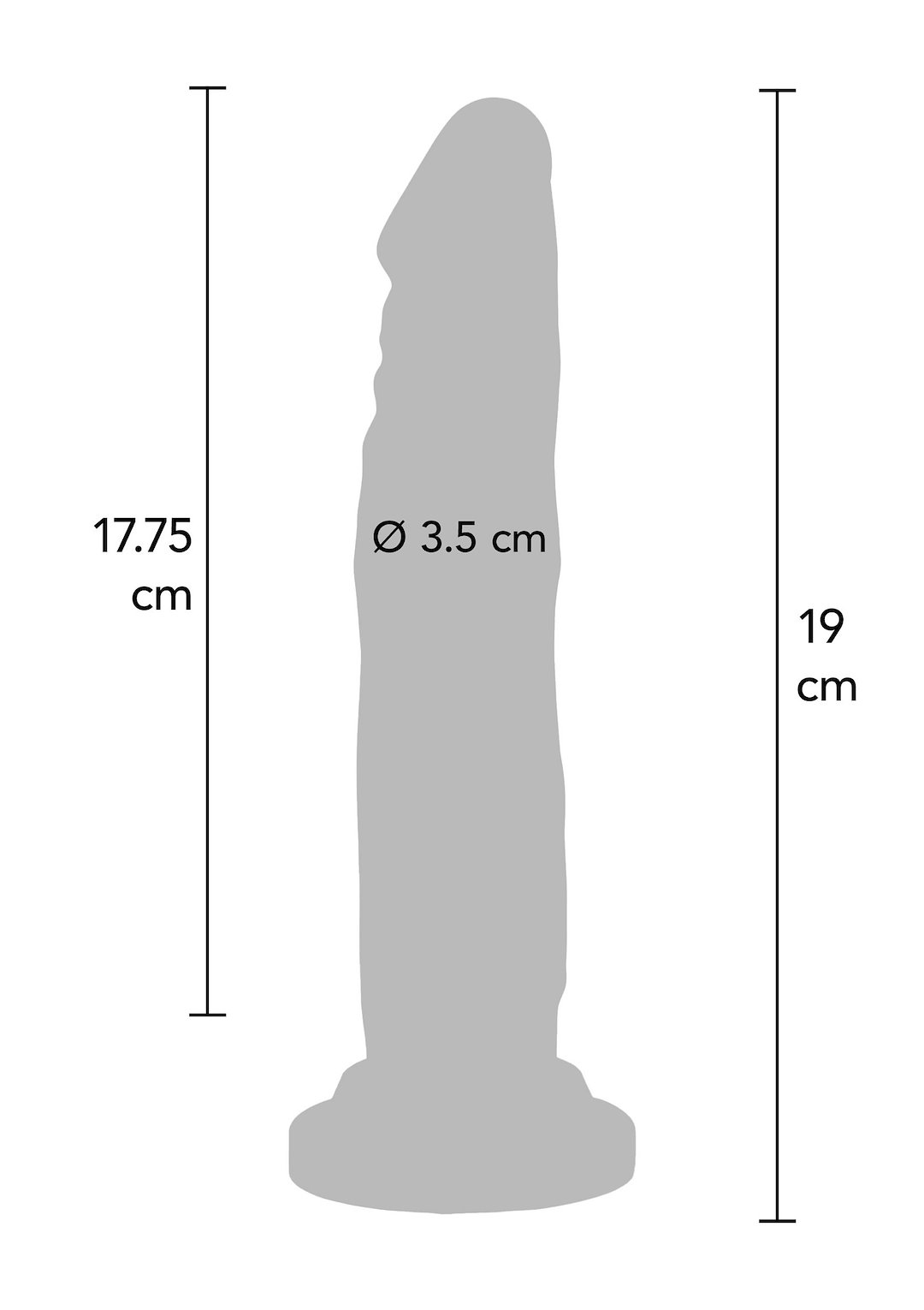 ToyJoy - Happy Dicks Dong 7.5 inch — zdjęcie 3