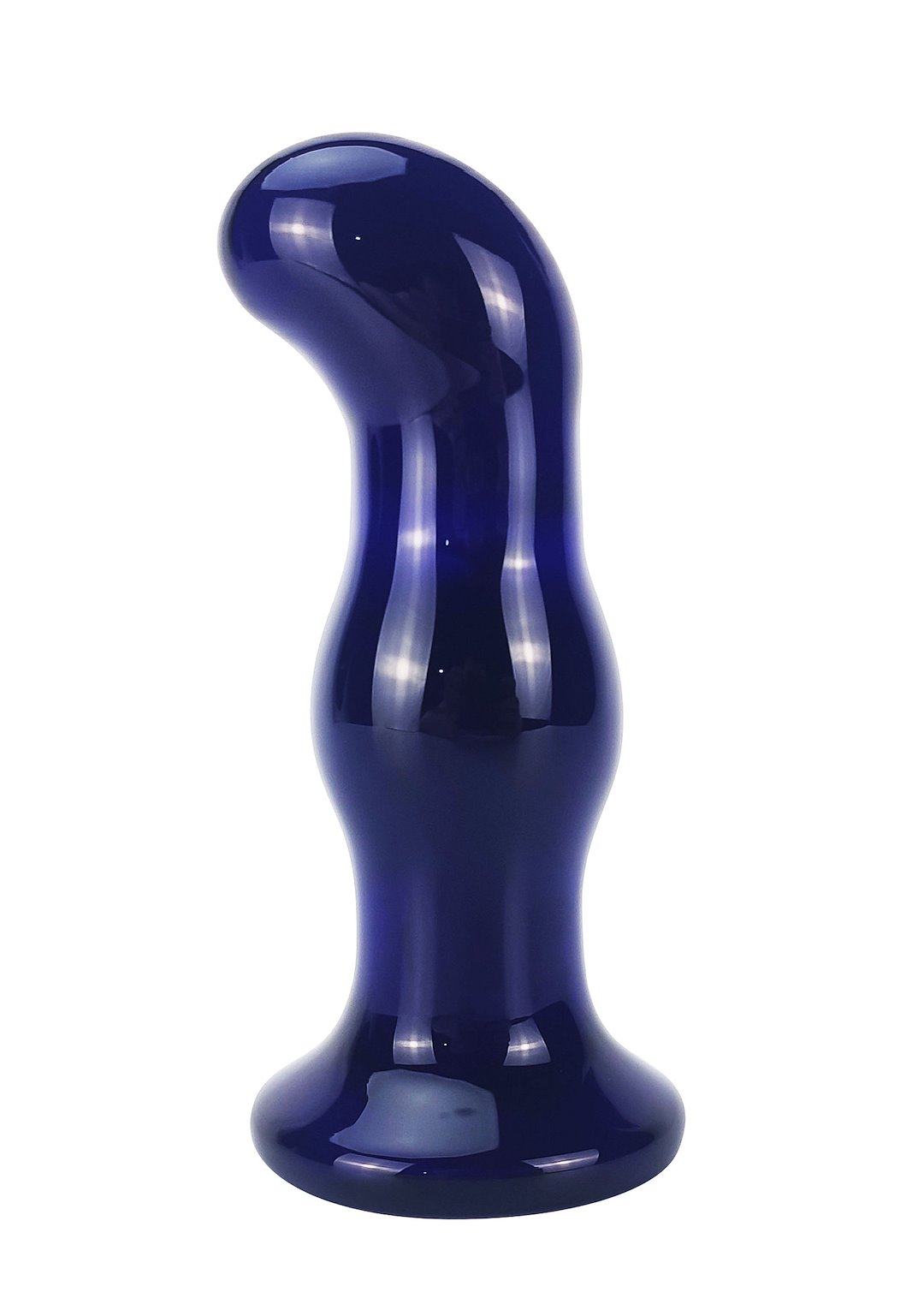 ToyJoy Buttocks Gleaming Vibrating Glass Plug — zdjęcie 3