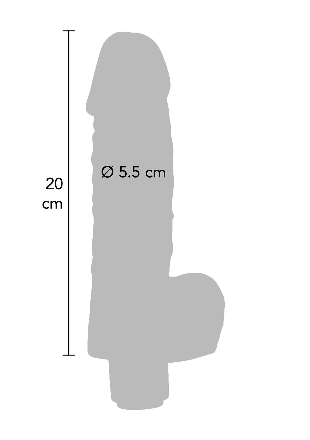 ToyJoy - Boy Wonder Vibrating 20cm Dong — zdjęcie 3