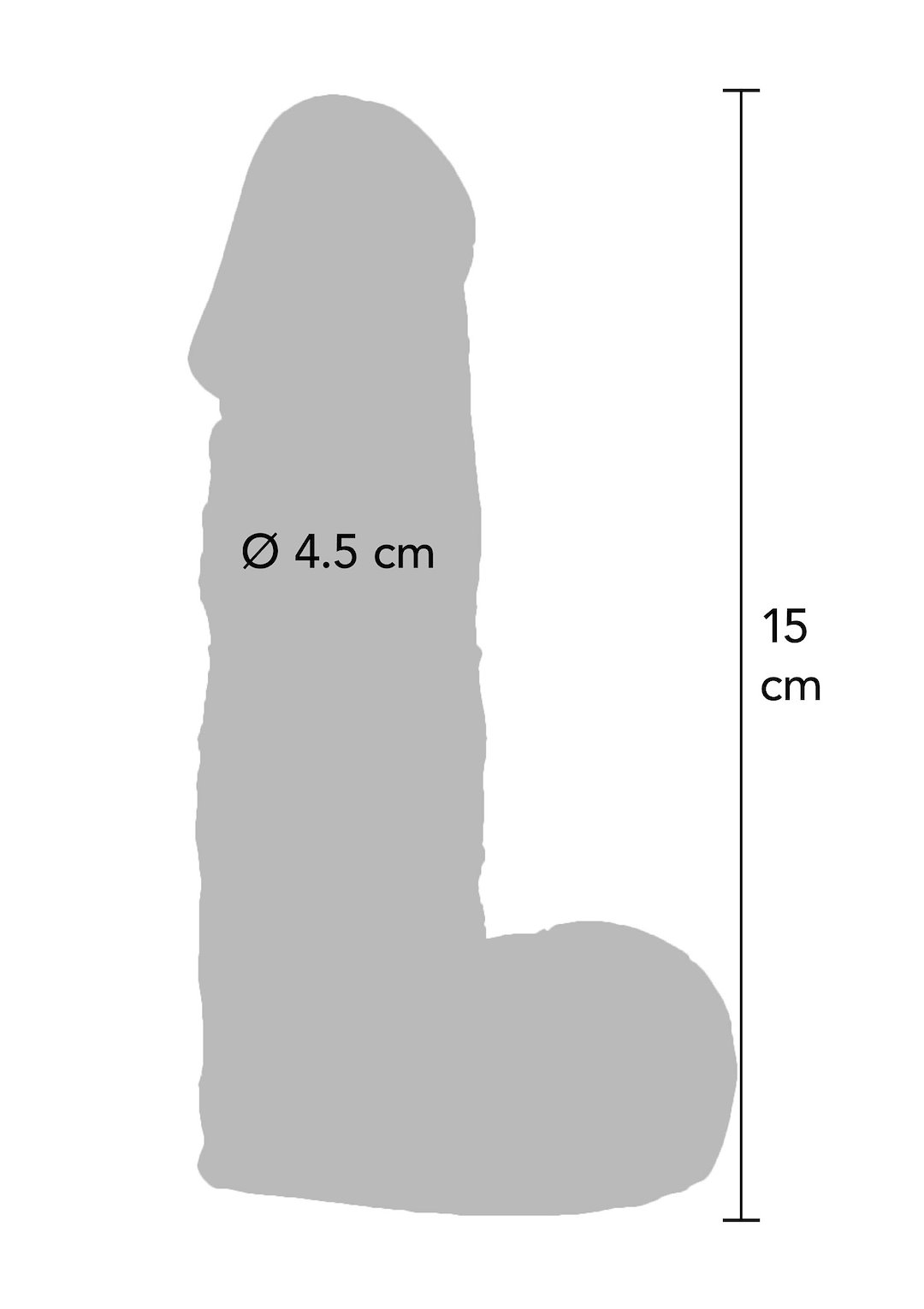 ToyJoy - Prince Charming 15 cm Dong — zdjęcie 3