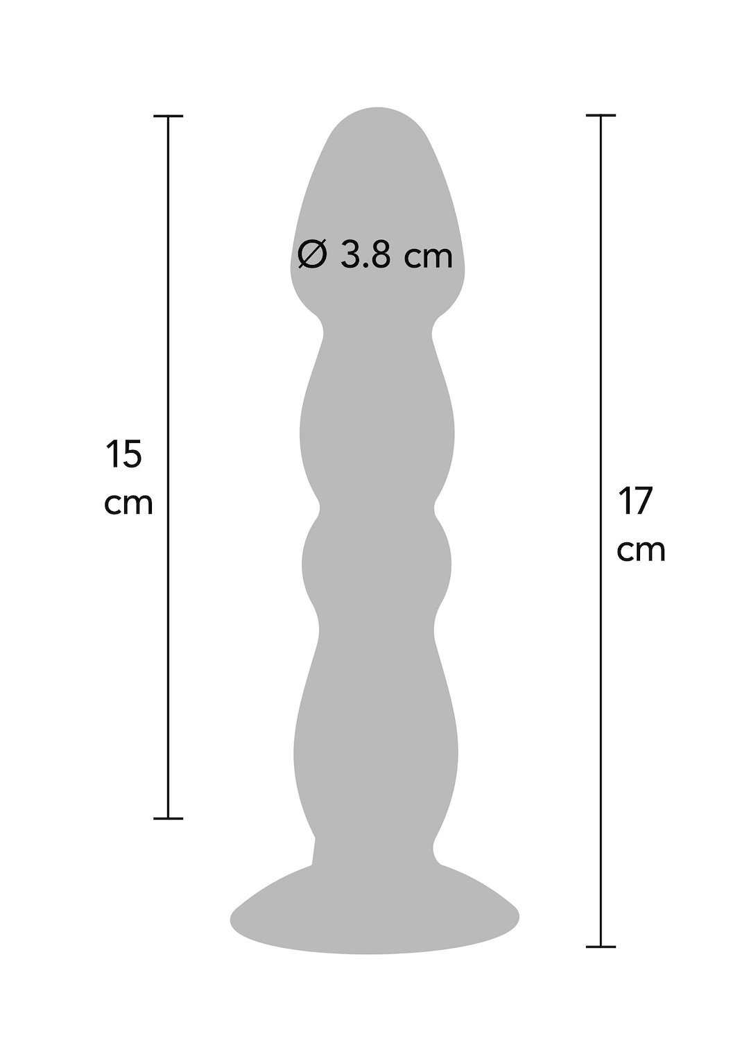 ToyJoy - Vibrating Anal Plug Large — zdjęcie 3