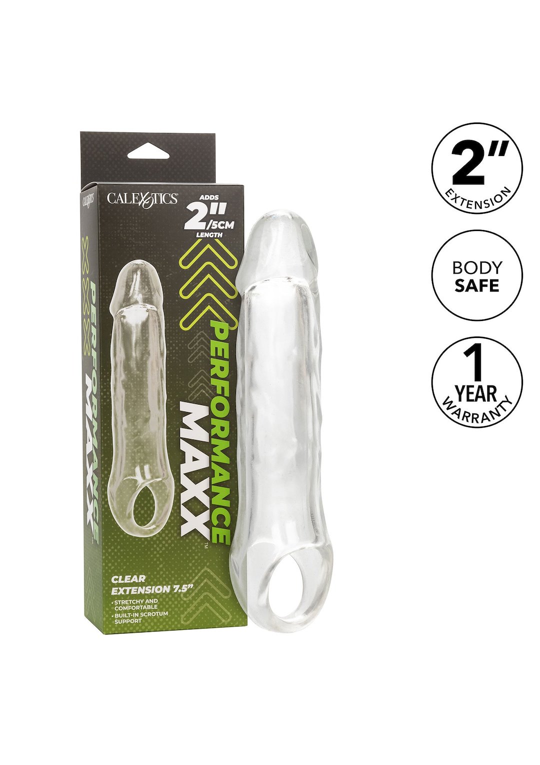 CalExotics - Clear Extension 7.5 inch — zdjęcie 3