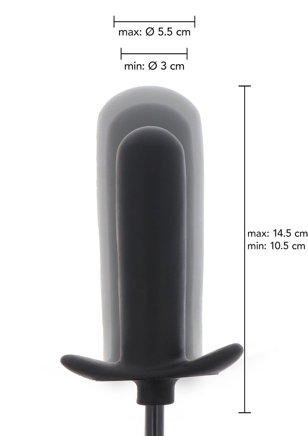 Hidden Desire - Inflatable Smooth Plug Starter — zdjęcie 3
