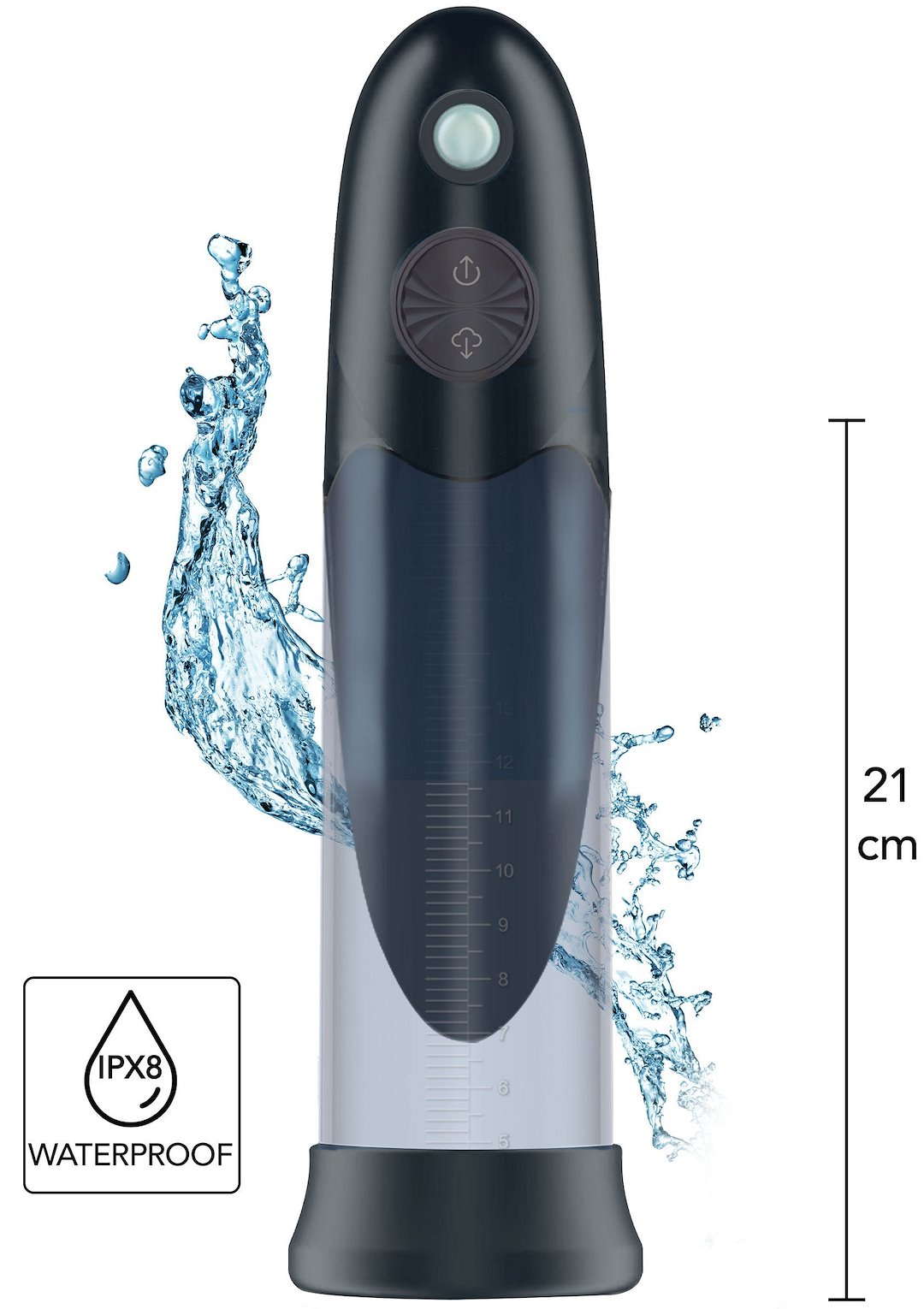 Hidden Desire - Automatic Aqua Penis Pump — zdjęcie 3