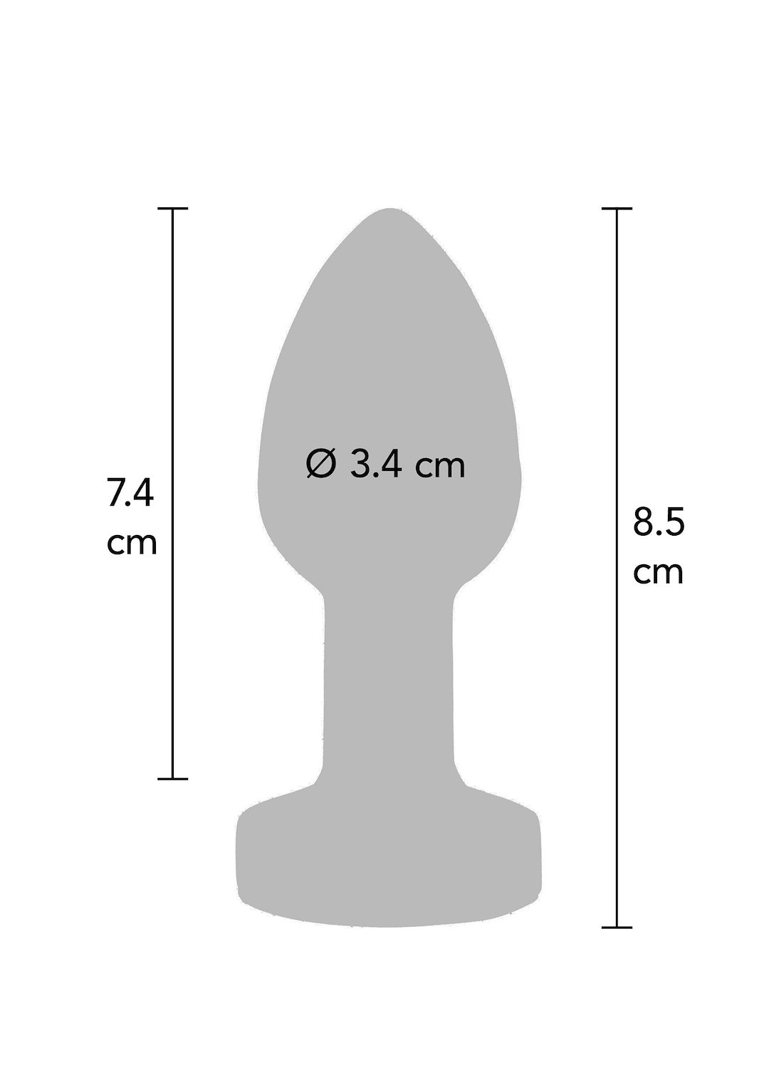 ToyJoy - The Glider Vibrating Plug M — zdjęcie 4