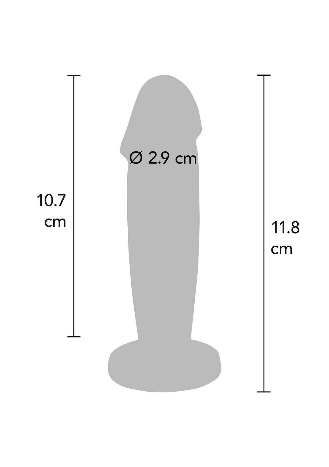 ToyJoy Buttocks Vibrating Metal Buttplug — zdjęcie 4