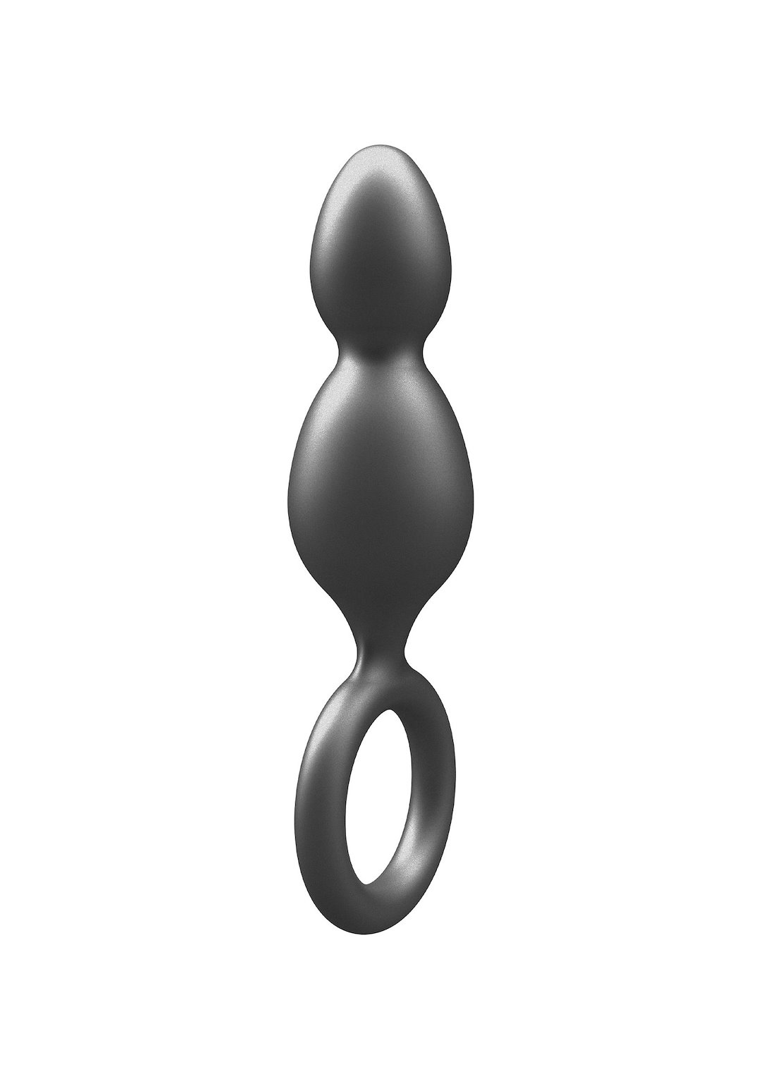 ToyJoy Buttocks The Plugger 2-Balls Metallic Silicone Plug — zdjęcie 4