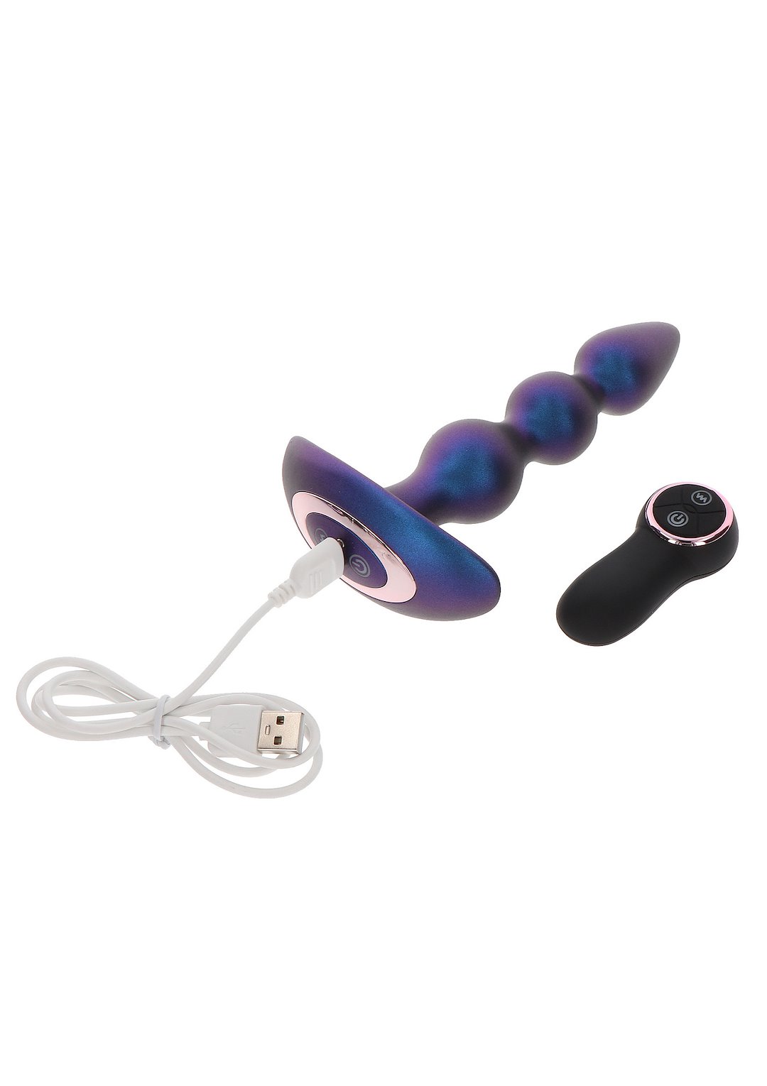 ToyJoy Buttocks The Bold Beaded Vibrating Anal Plug — zdjęcie 4