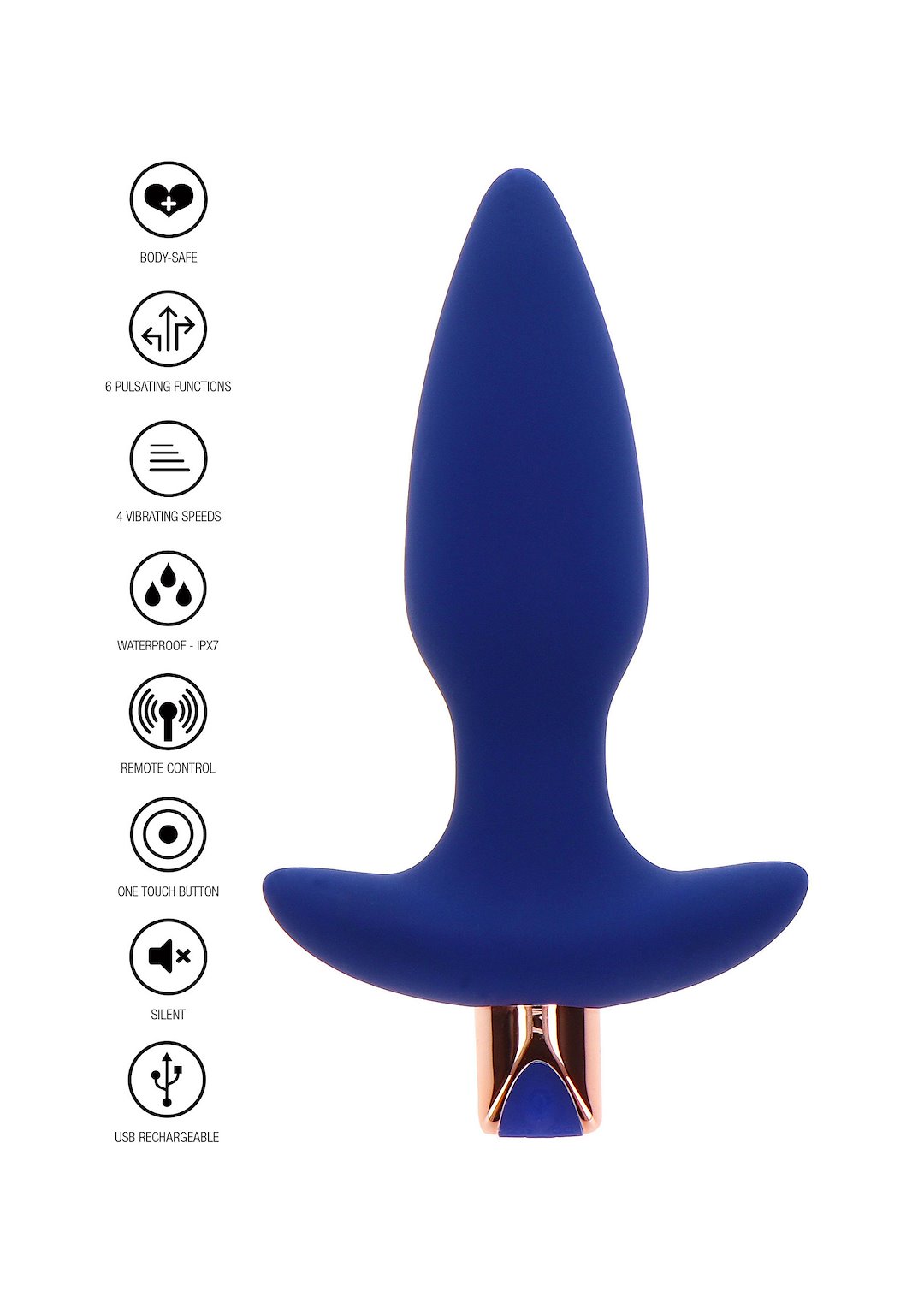 ToyJoy Buttocks The Sparkle Buttplug — zdjęcie 4
