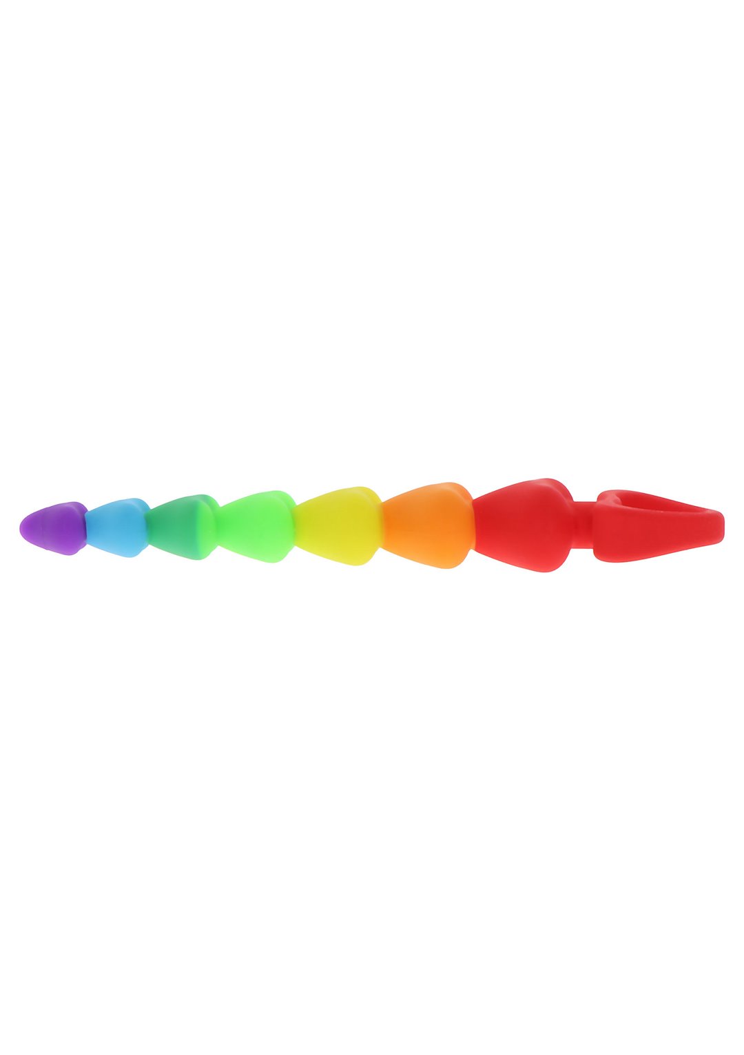 ToyJoy Anal Play Rainbow Heart Beads — zdjęcie 4