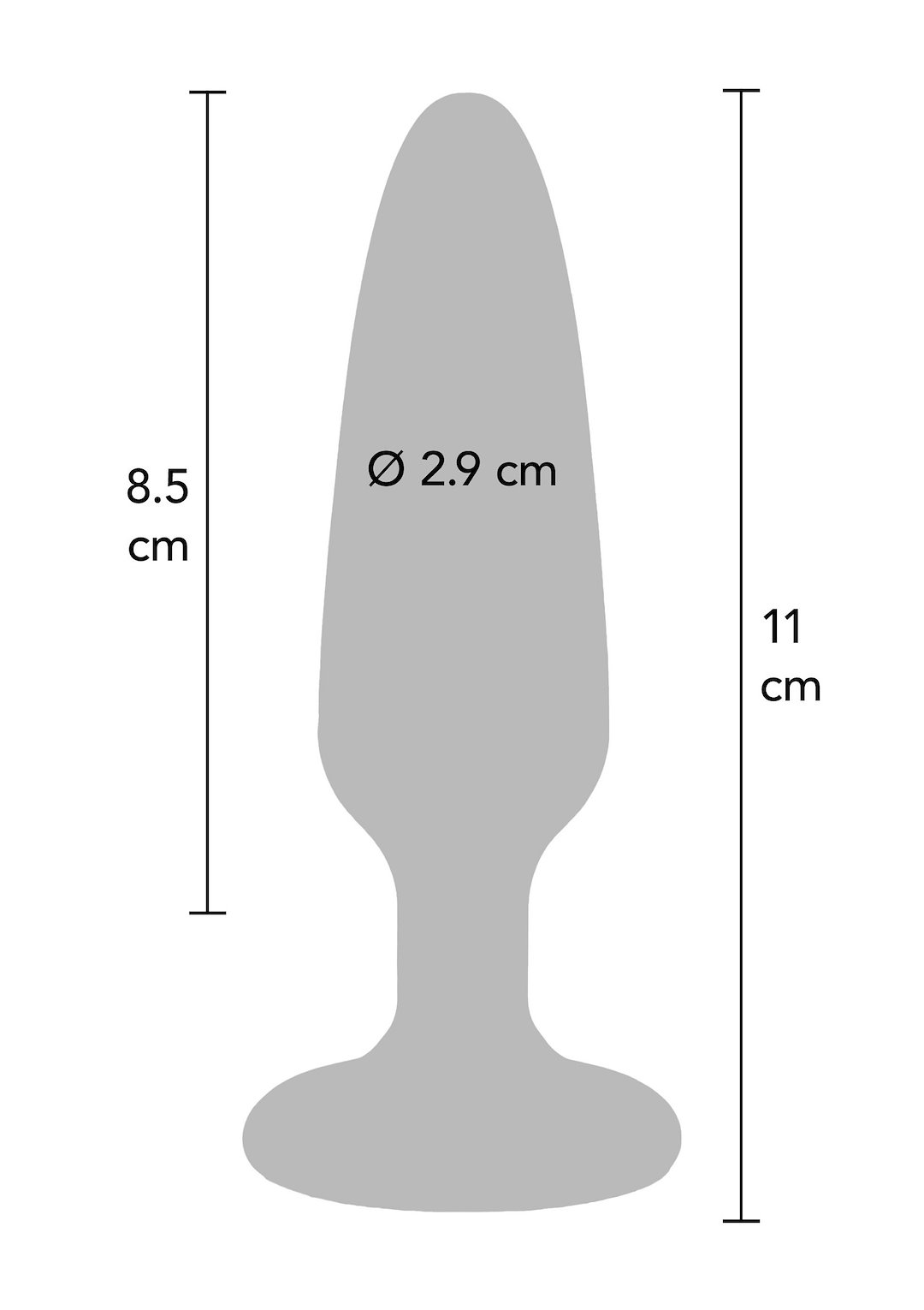 ToyJoy Pride Twink Plug Medium — zdjęcie 4