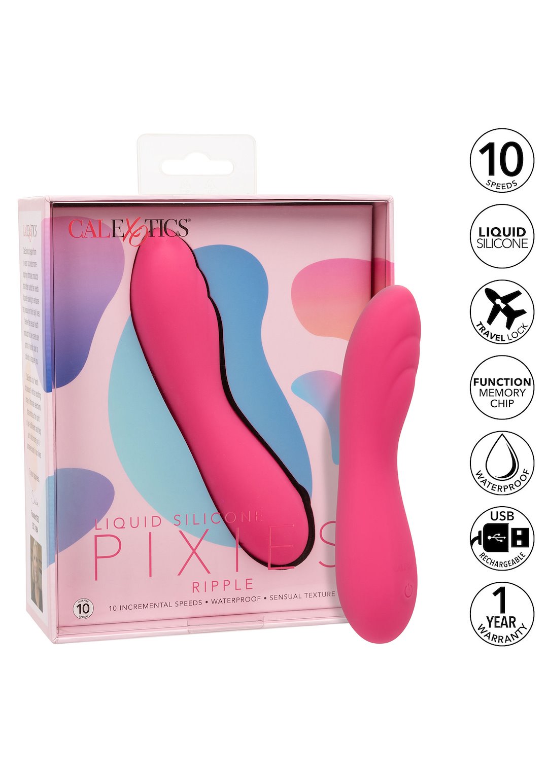 CalExotics Liquid Silicone Pixies Ripple — zdjęcie 4