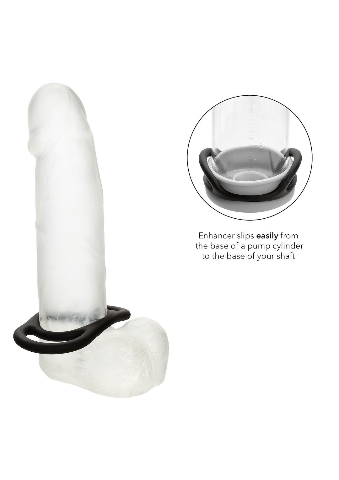 CalExotics Alpha Liquid Silicone Commander Ring — zdjęcie 4