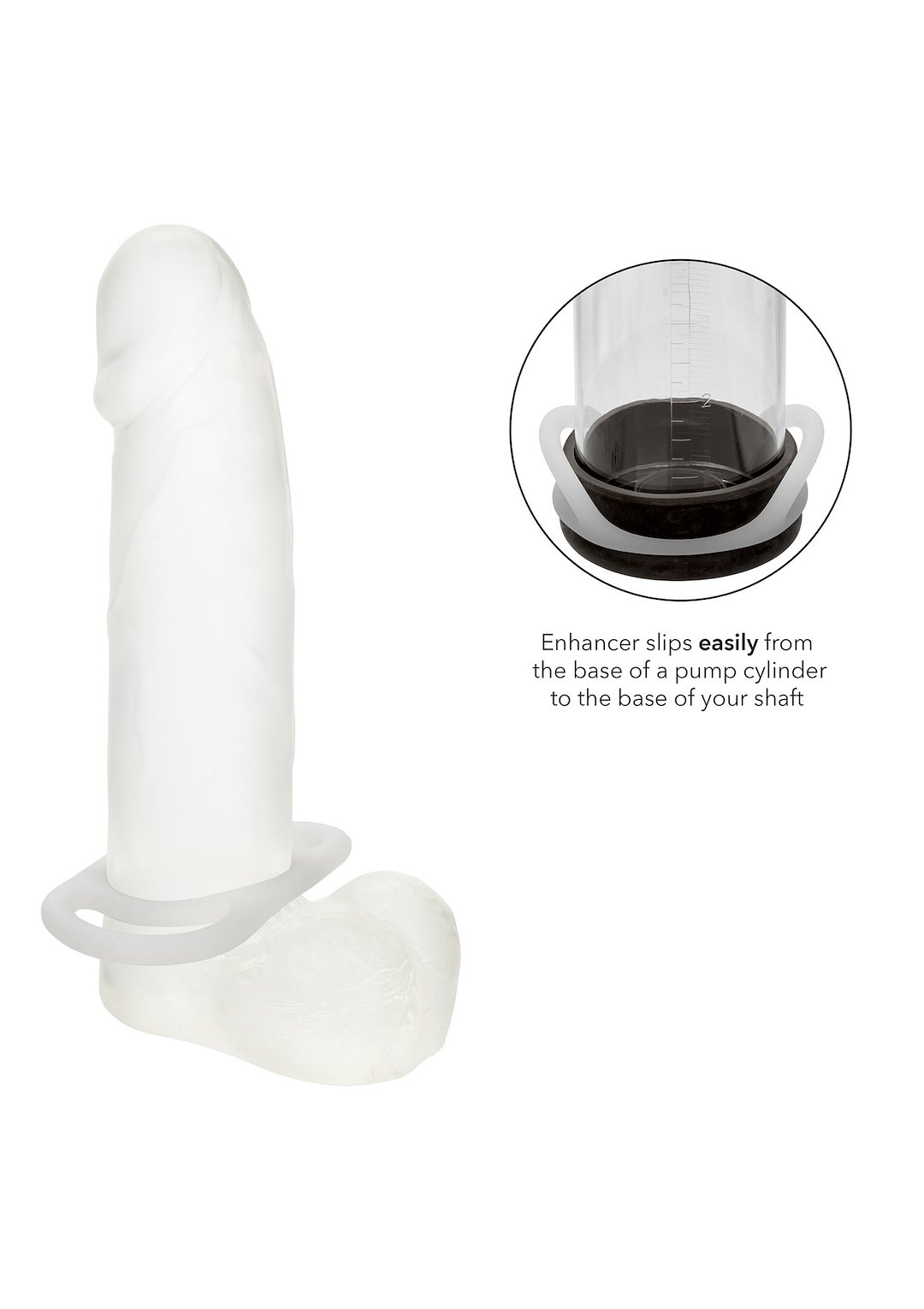 CalExotics Alpha Liquid Silicone Commander Ring — zdjęcie 4