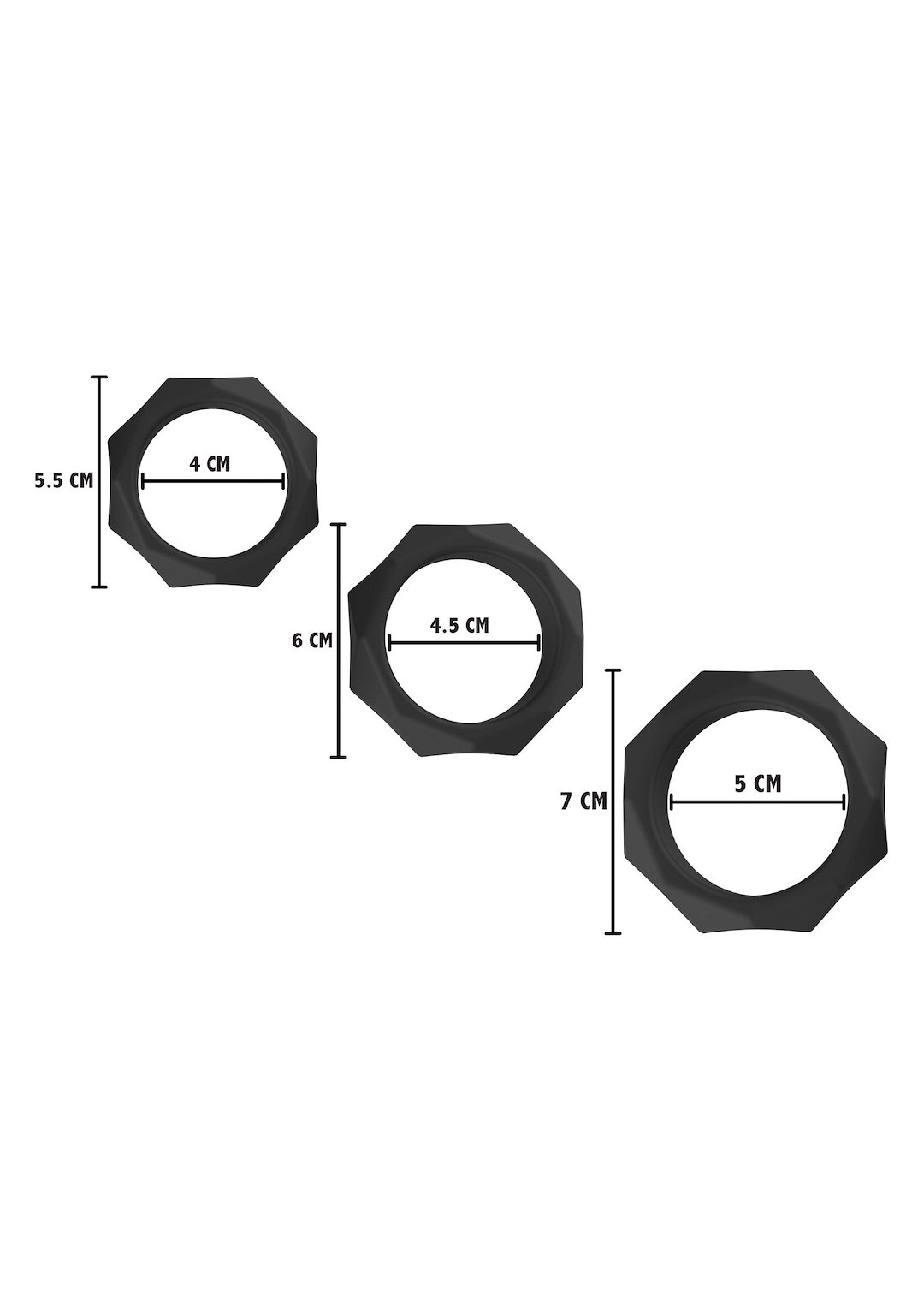 Hidden Desire - Heavy C-Ring Set — zdjęcie 4