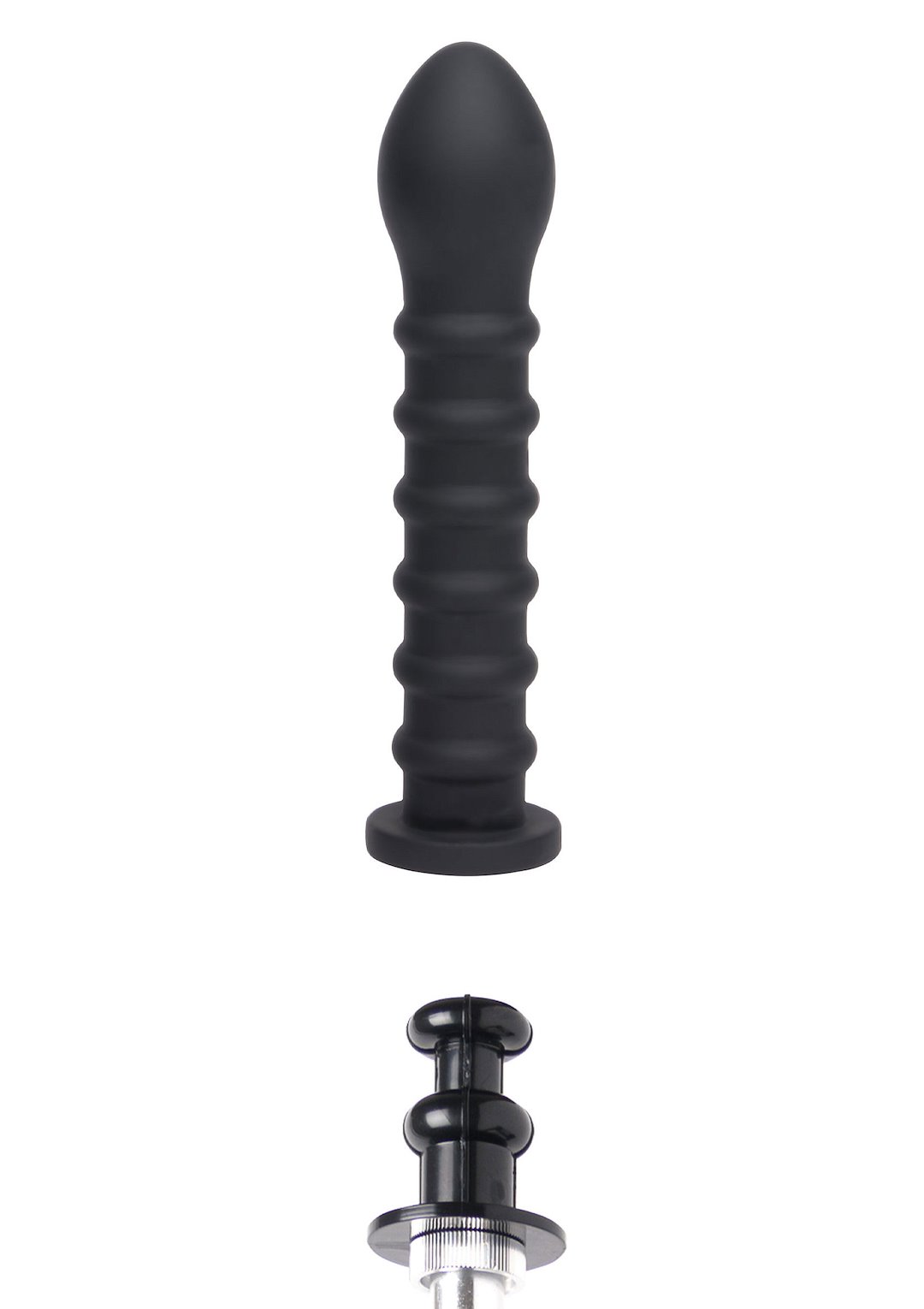 Hidden Desire - Ribbed Dong Easy-Lock 19 cm — zdjęcie 4