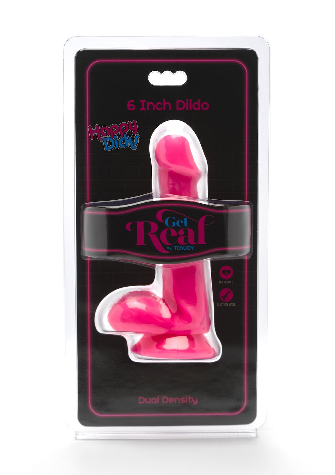 ToyJoy - Happy Dicks Dildo 6 inch Balls