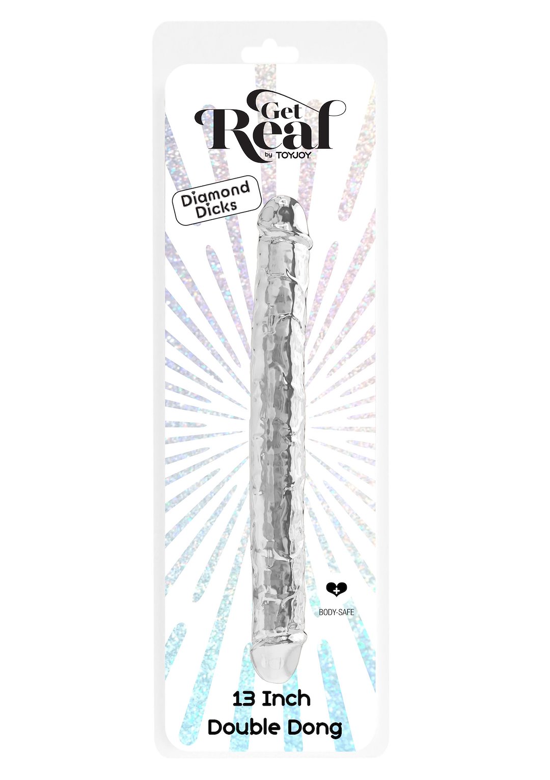 ToyJoy - Clear Double Dong TPE 34.5 cm