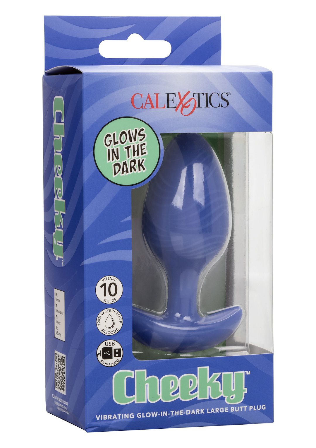 CalExotics - Cheeky Glow Vibrating Plug L
