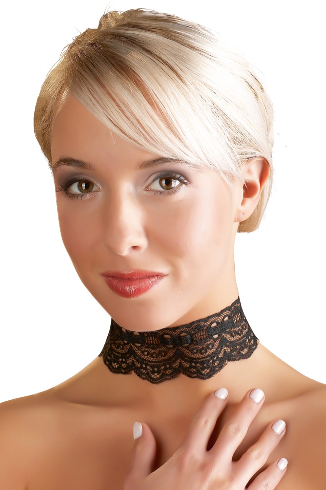 Cottelli Accessoires - Koronkowy naszyjnik — zdjęcie 2