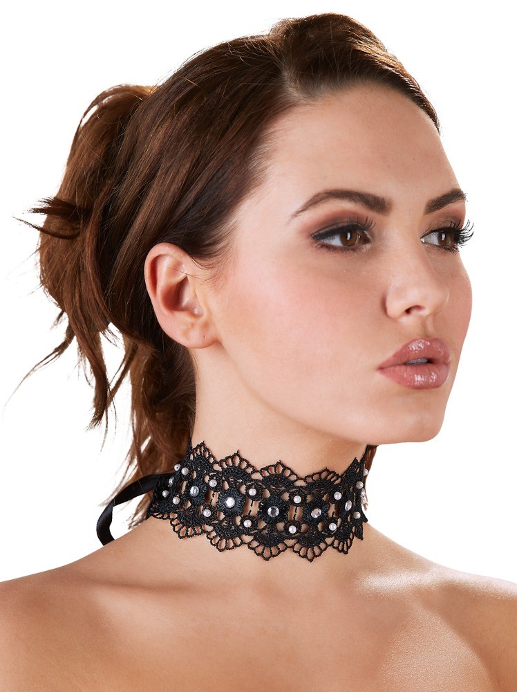Cottelli Accessoires - Naszyjnik koronkowy — zdjęcie 3