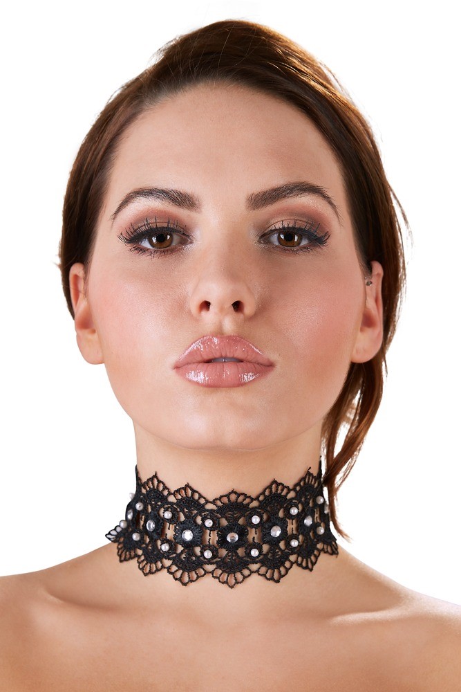Cottelli Accessoires - Naszyjnik koronkowy — zdjęcie 4