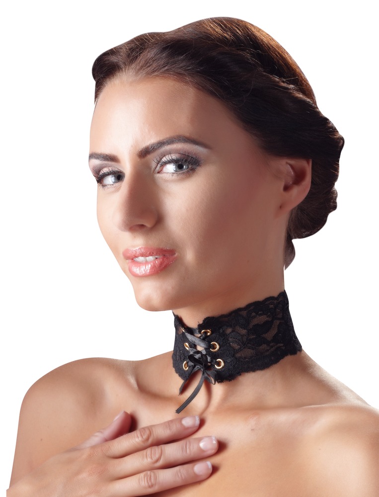 Cottelli Accessoires - Naszyjnik koronkowy — zdjęcie 2