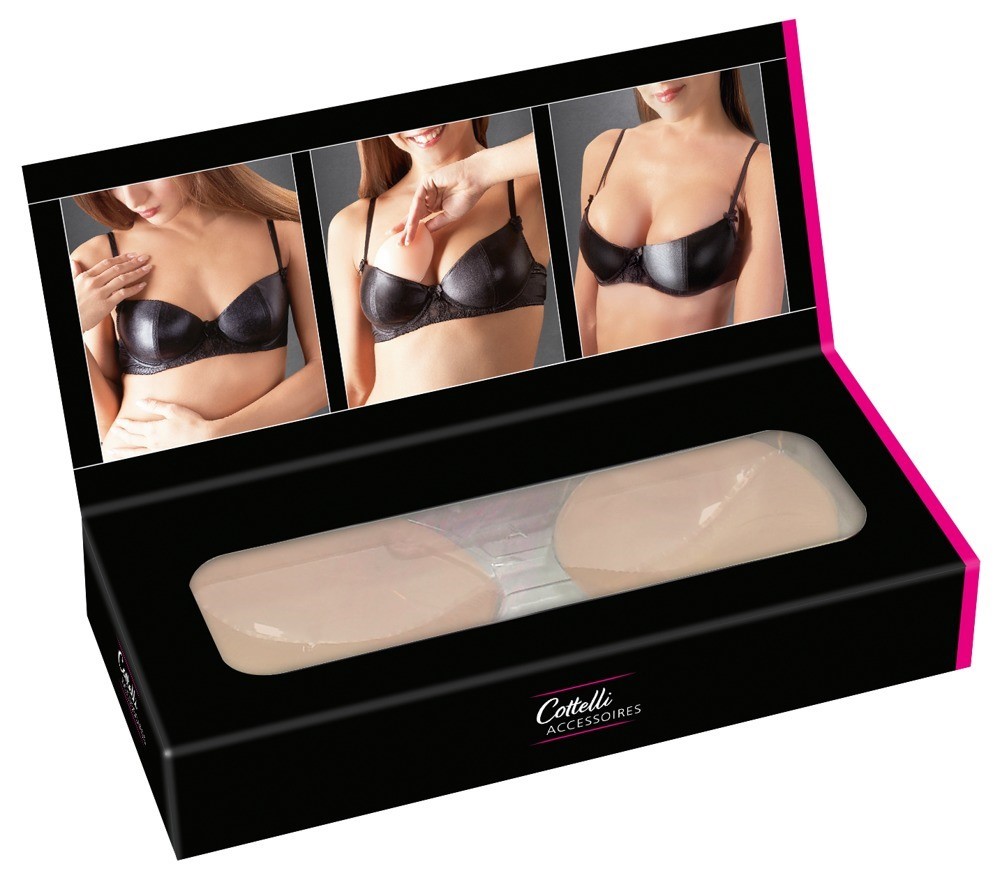 Cottelli Accessoires - Silikonowe sztuczne piersi 2 x 160g — zdjęcie 2