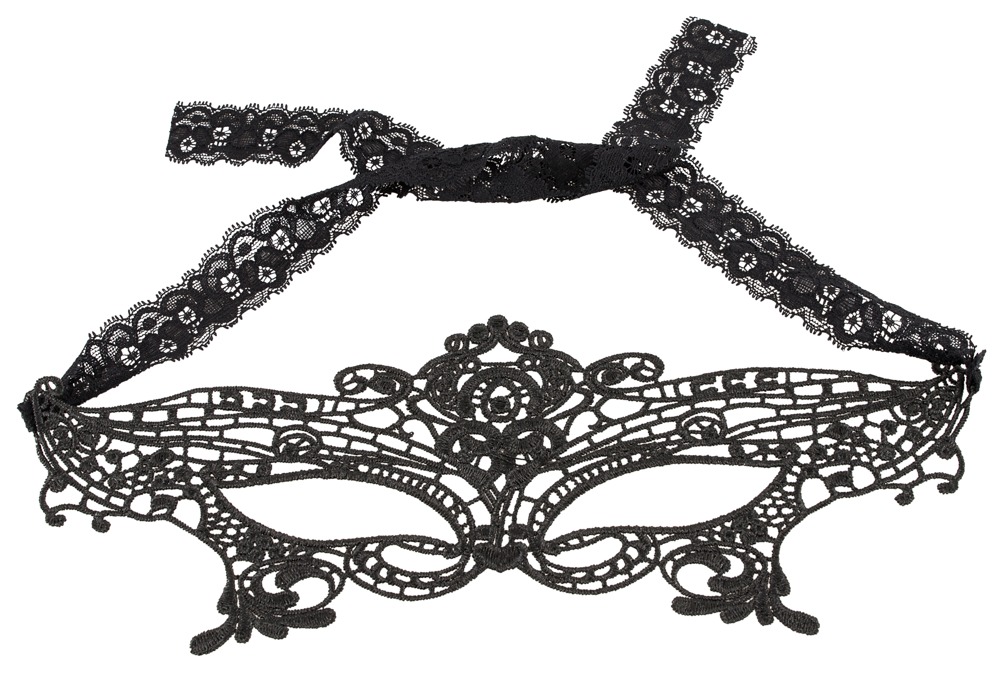 Cottelli Accessoires - Koronkowa  maseczka — zdjęcie 3