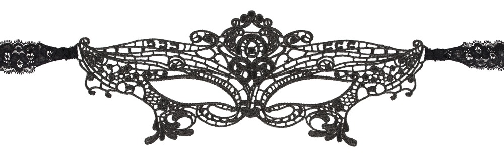 Cottelli Accessoires - Koronkowa  maseczka — zdjęcie 4