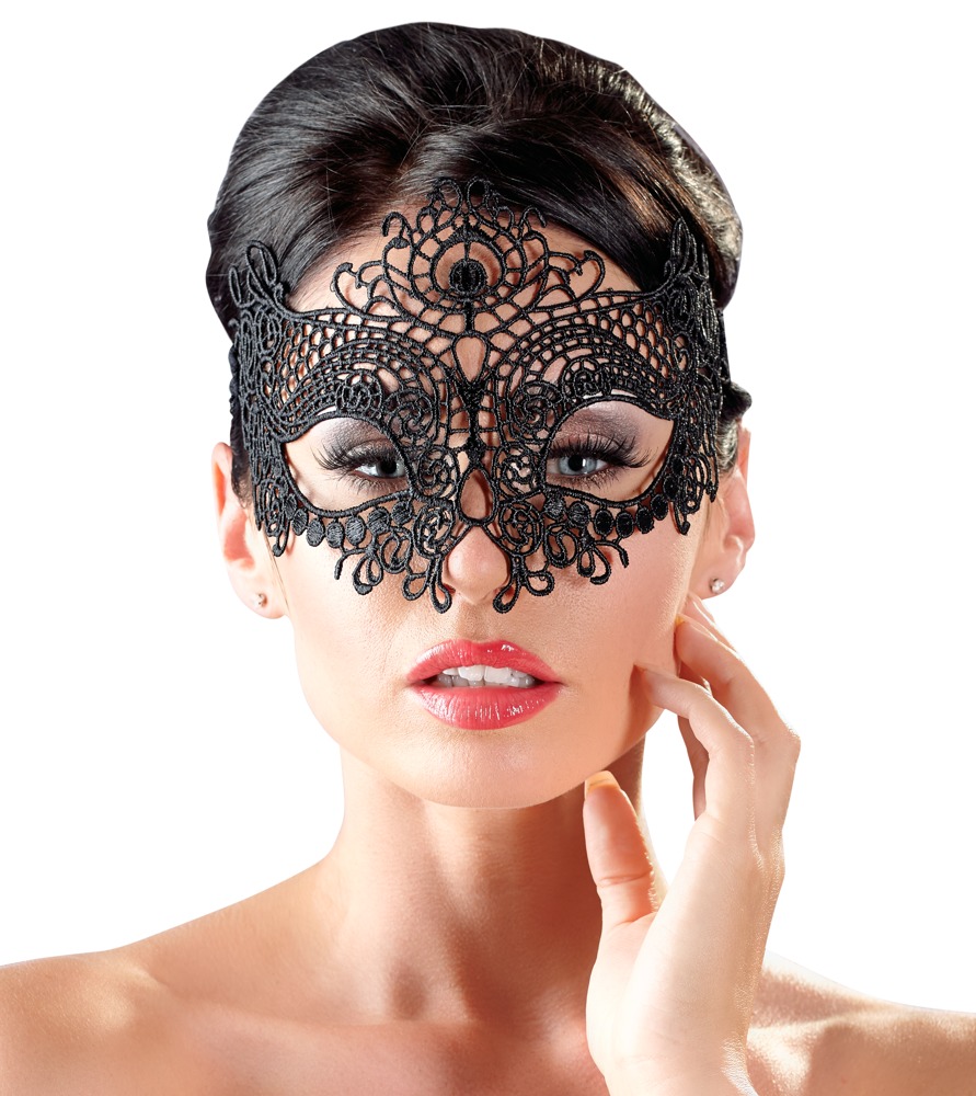 Cottelli Accessoires - Haftowana maseczka — zdjęcie 2