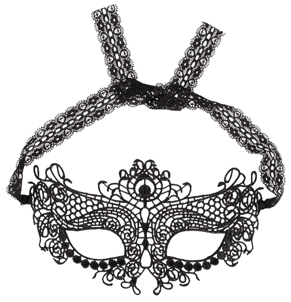 Cottelli Accessoires - Haftowana maseczka — zdjęcie 3