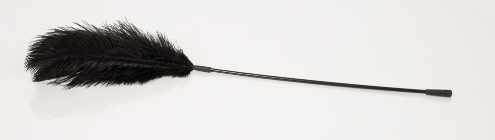 Czarne d³ugie piórko do ³askotania Bad Kitty — zdjęcie 2