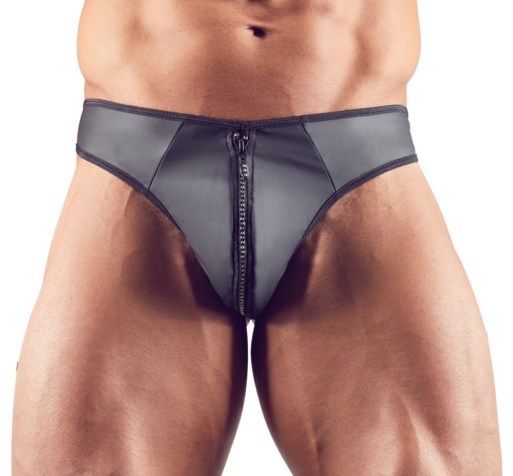 Svenjoyment - Stringi mêskie z zamkiem Zip M — zdjęcie 3
