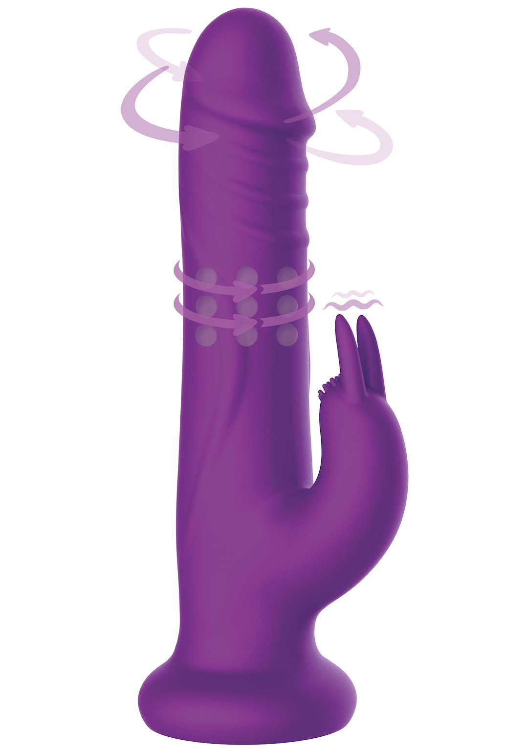 Playhouse - Rotating Beads Rabbit Vibrator